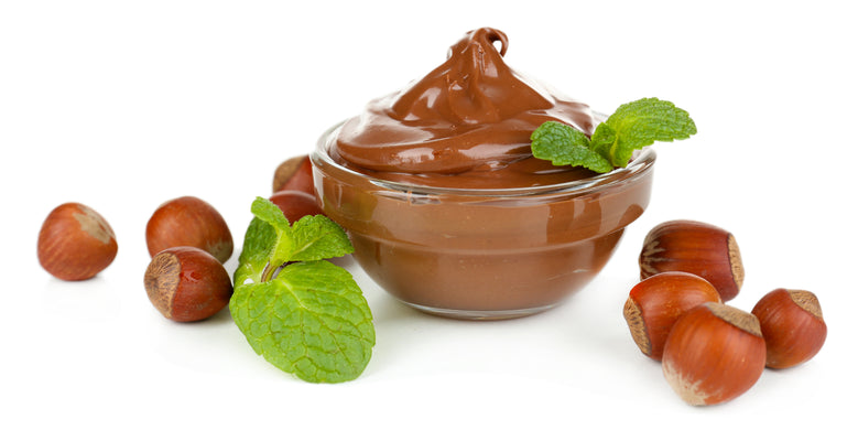 Brown Liquid Chocolate Cream with 5% Hazelnut